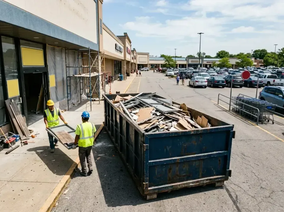 retail-store-renovation-debris-003 — frequently asked questions, Roll-off Dumpster Rentals in Midland, PA